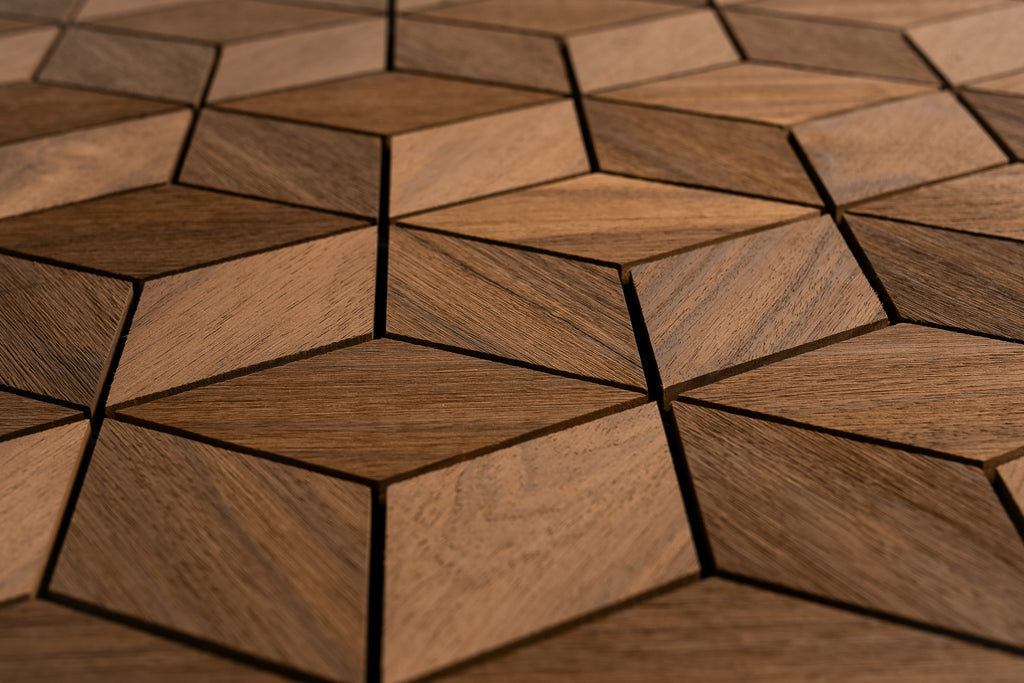 Väggpanel Rhombus Thermo – Massivt trä | DecNord