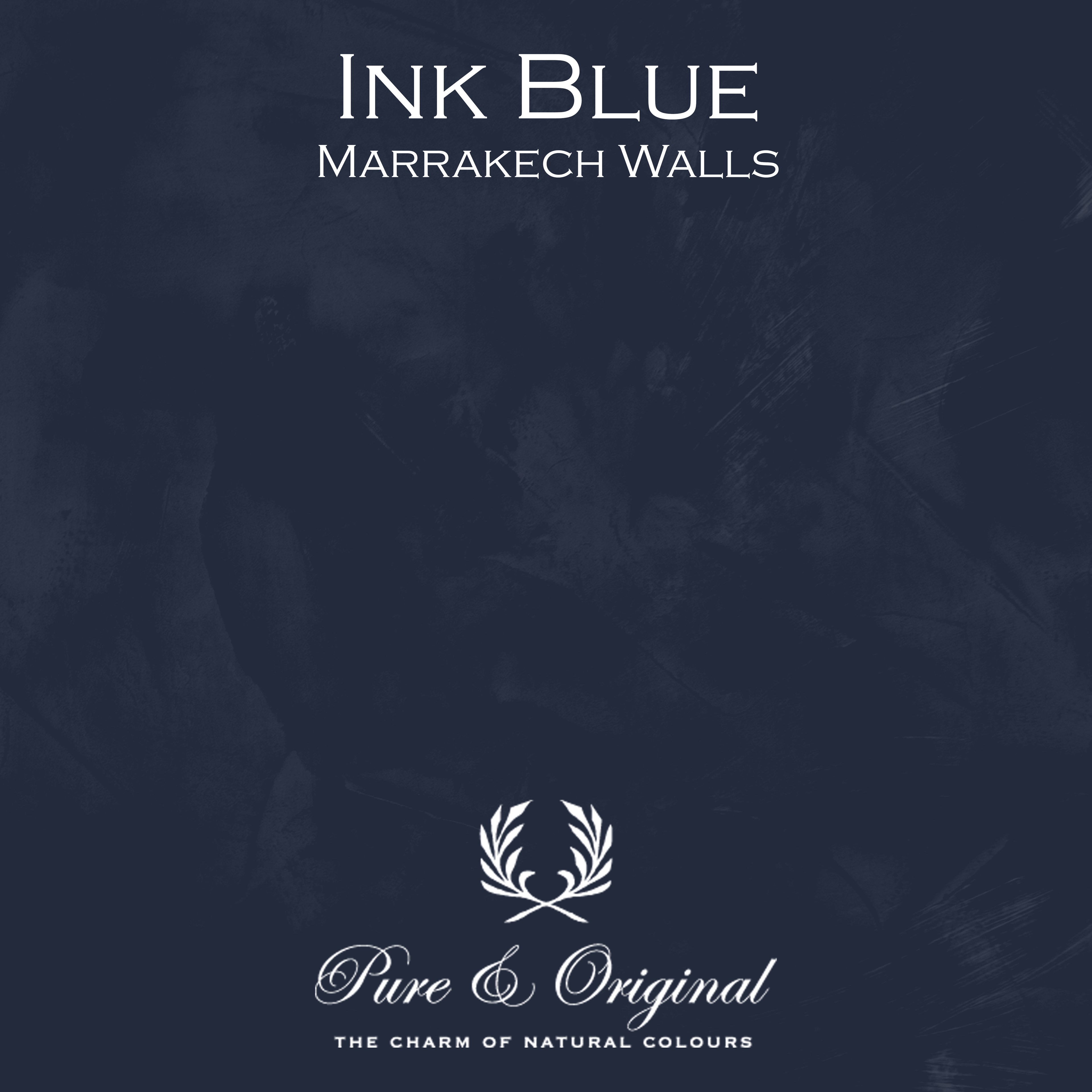 Pure & Original Marrakech Walls – Ink Blue