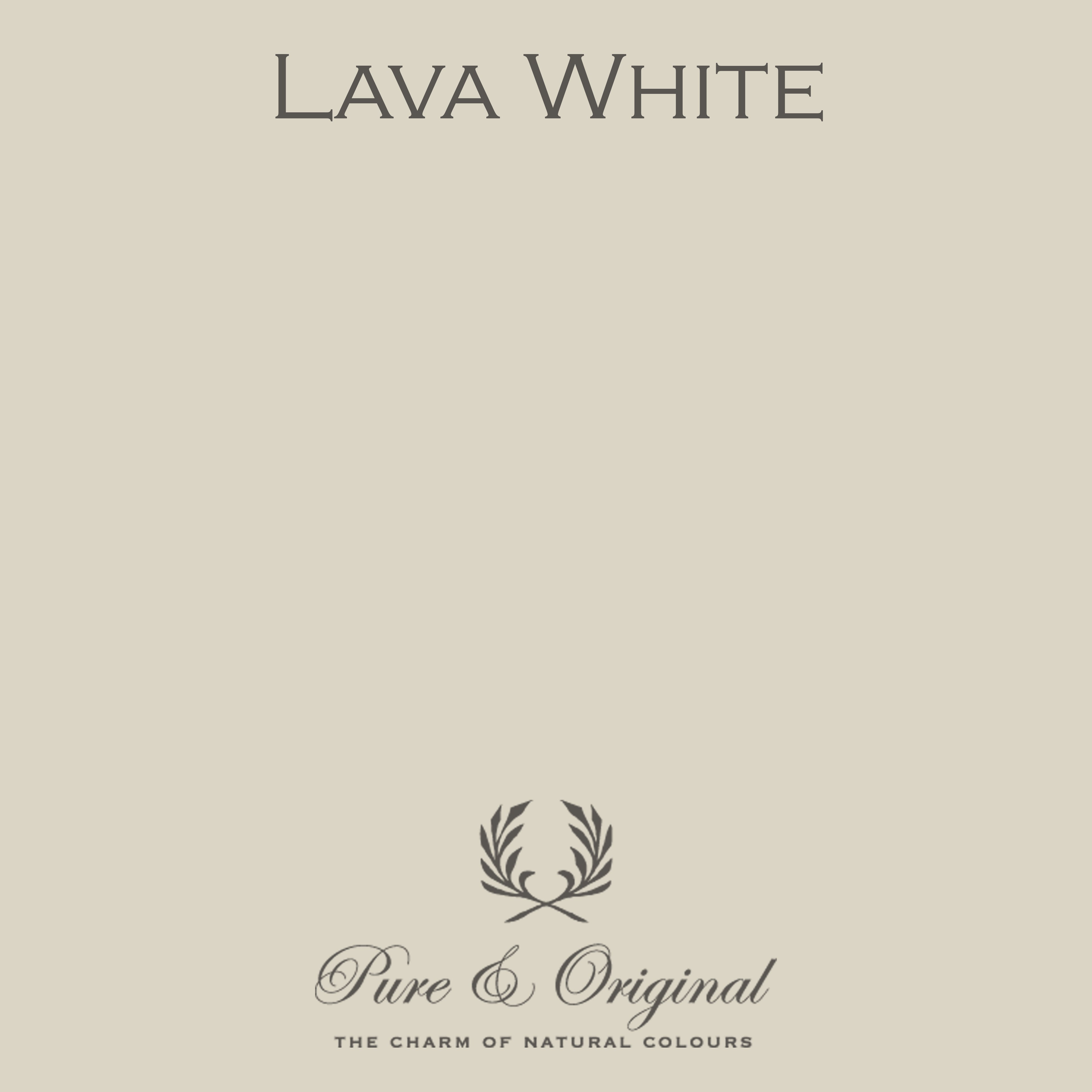 Pure & Original Traditional Paint High Gloss – Lava White