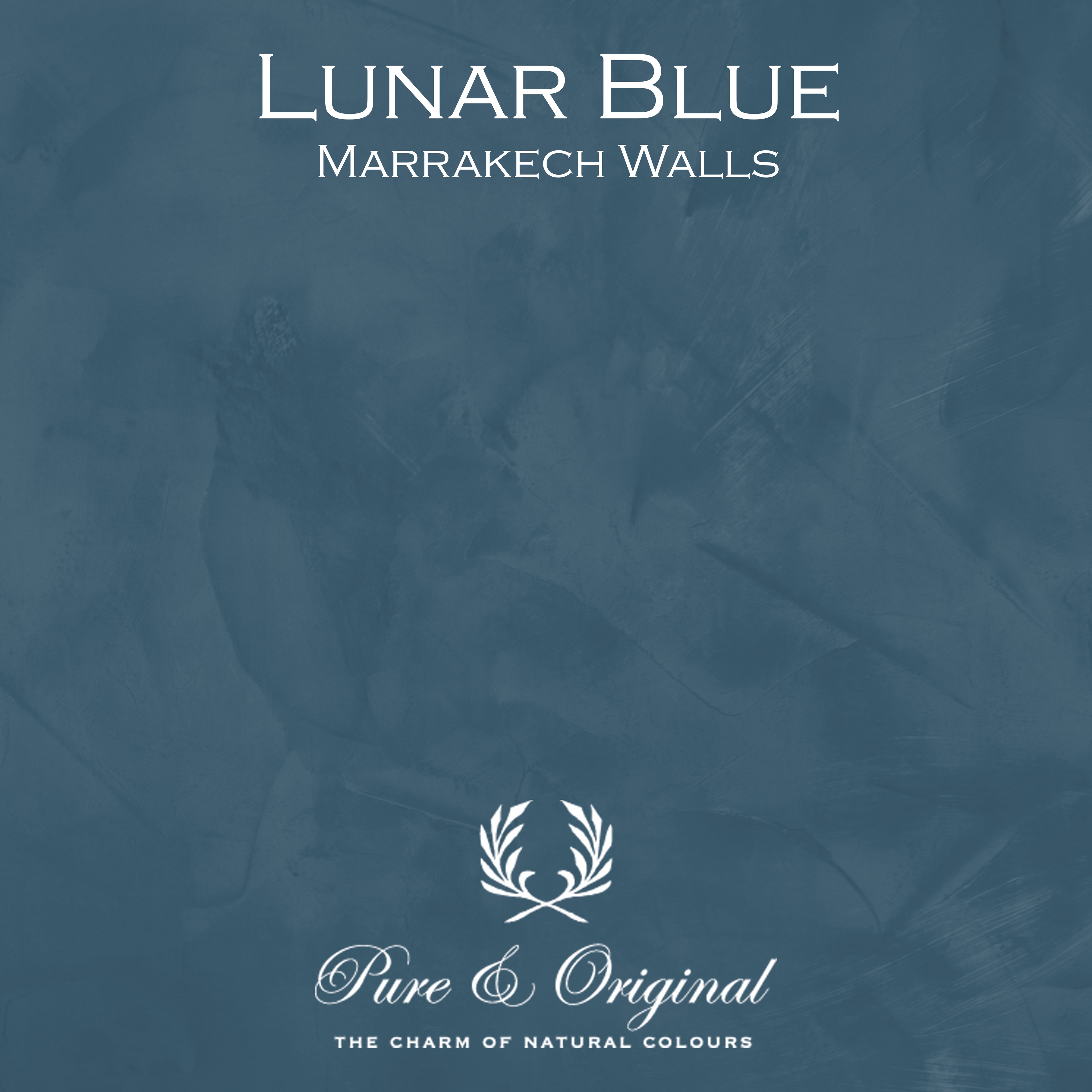 Pure & Original Marrakech Walls – Lunar Blue
