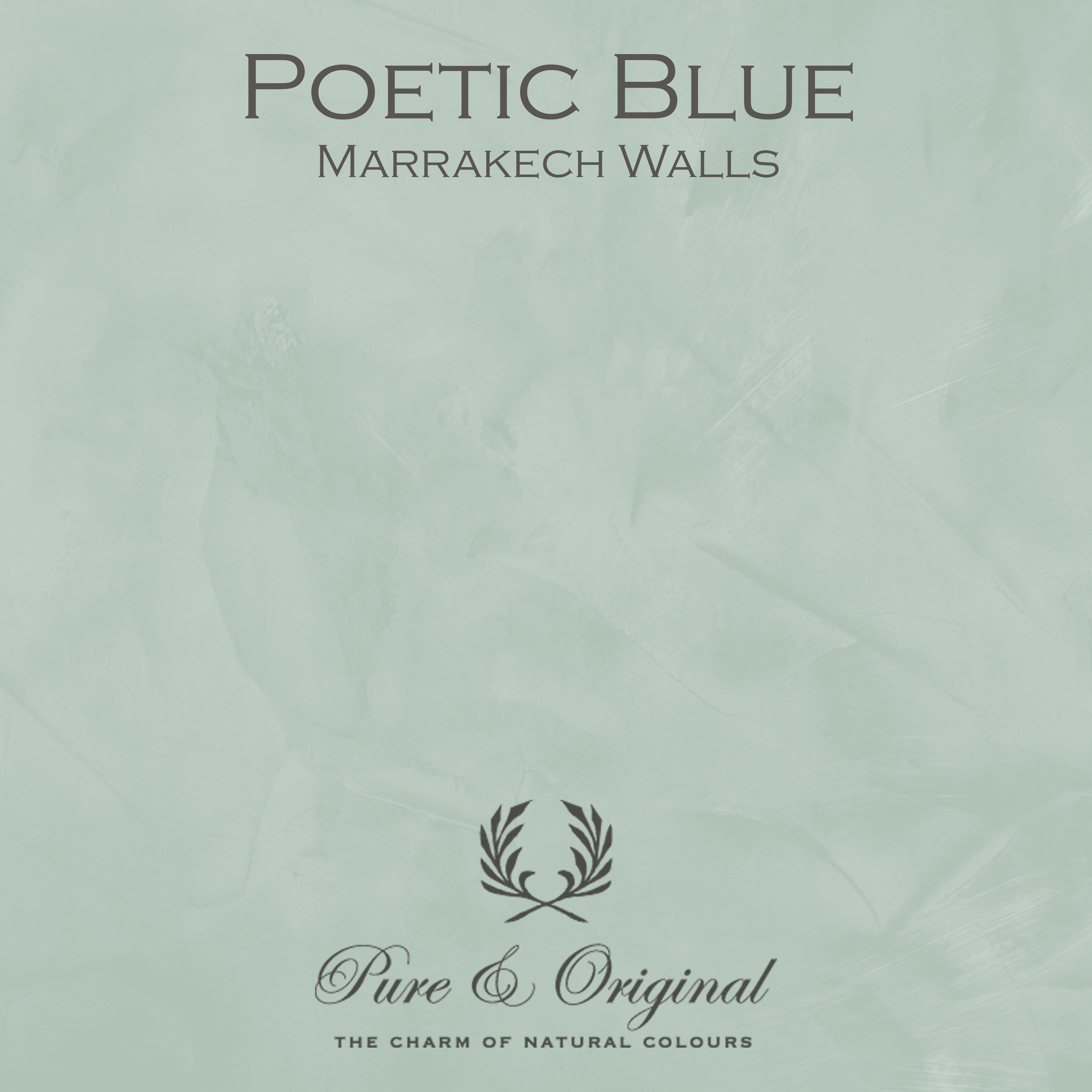 Pure & Original Marrakech Walls – Poetic Blue