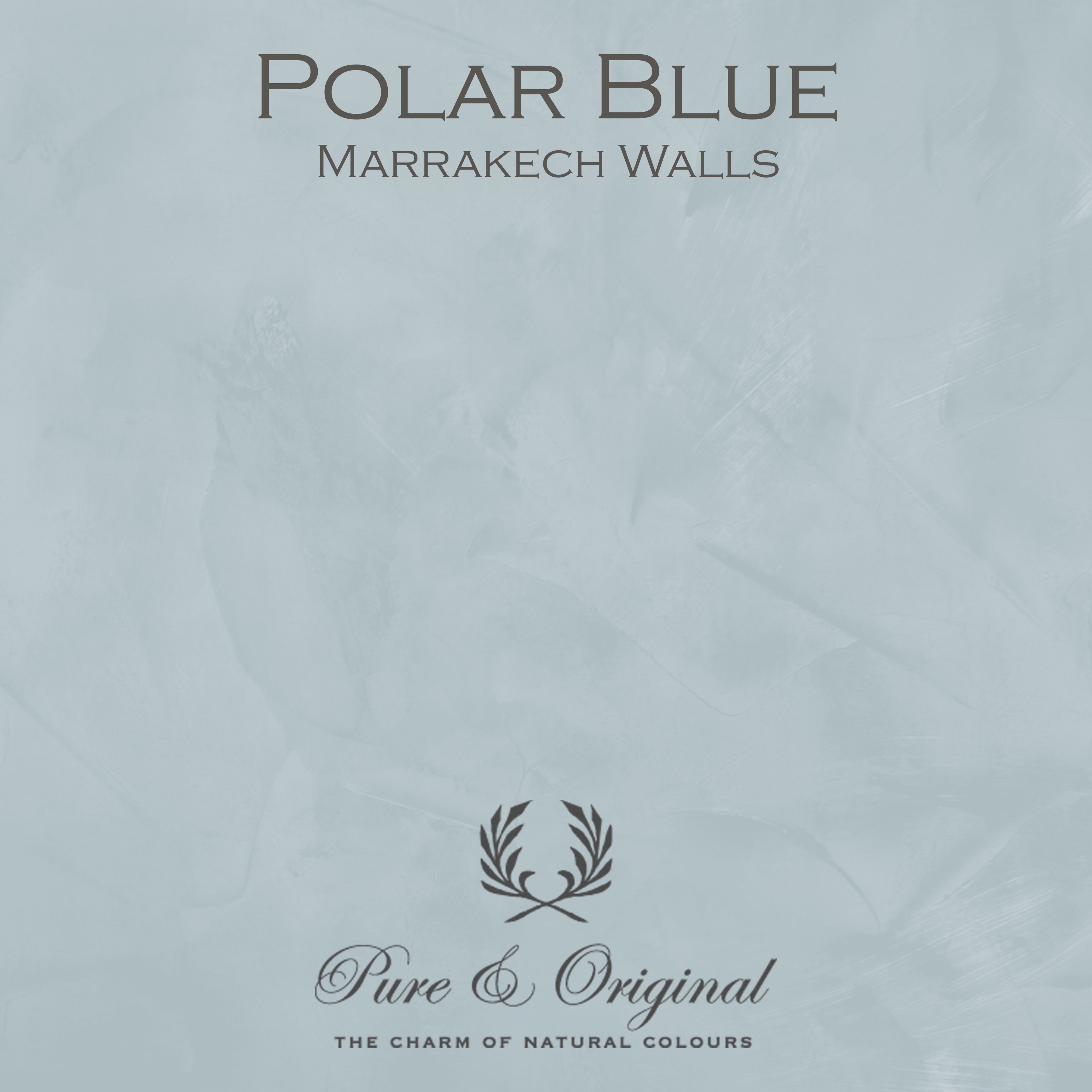 Pure & Original Marrakech Walls – Polar Blue