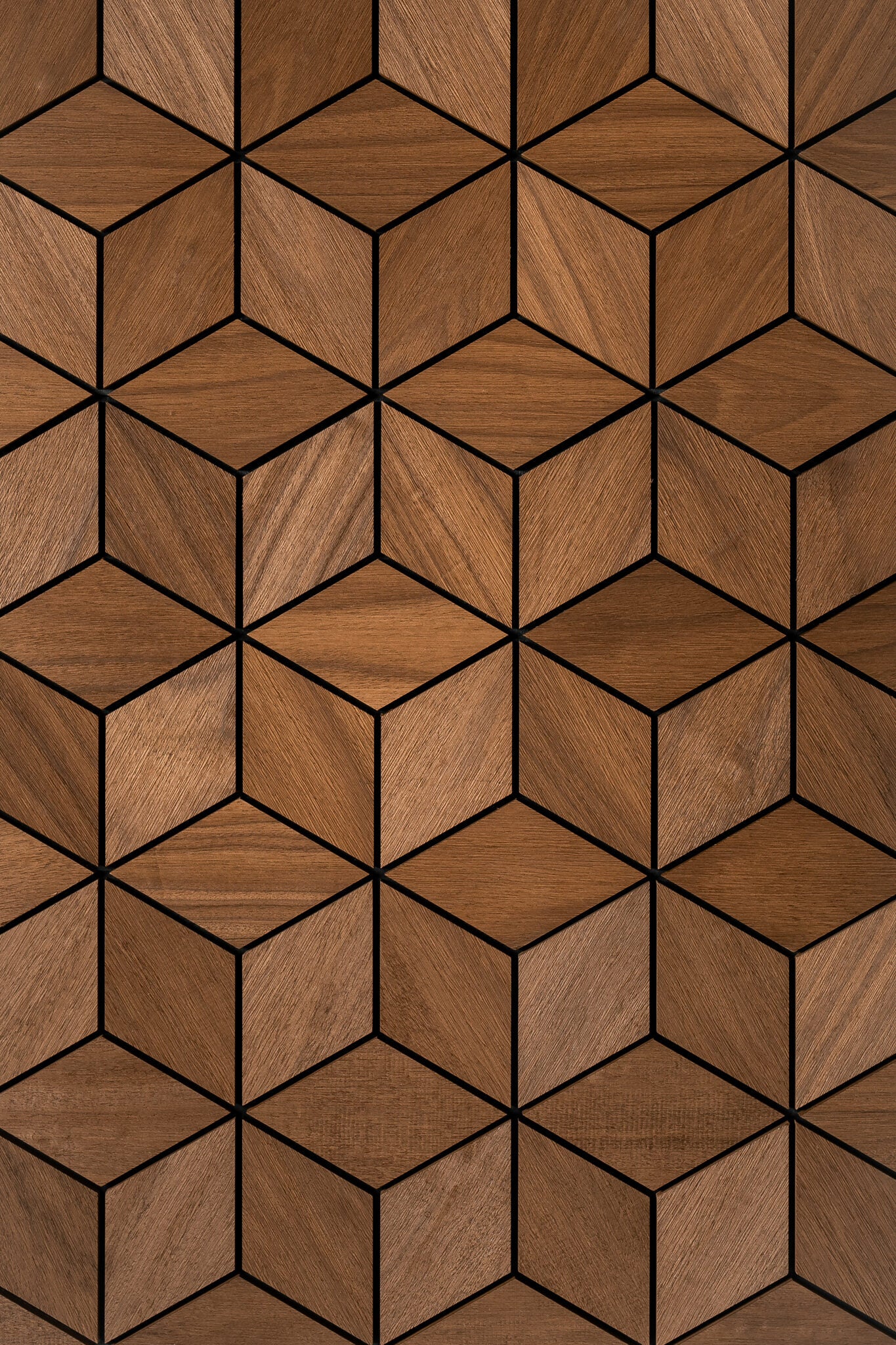 Väggpanel Rhombus Thermo – Massivt trä | DecNord