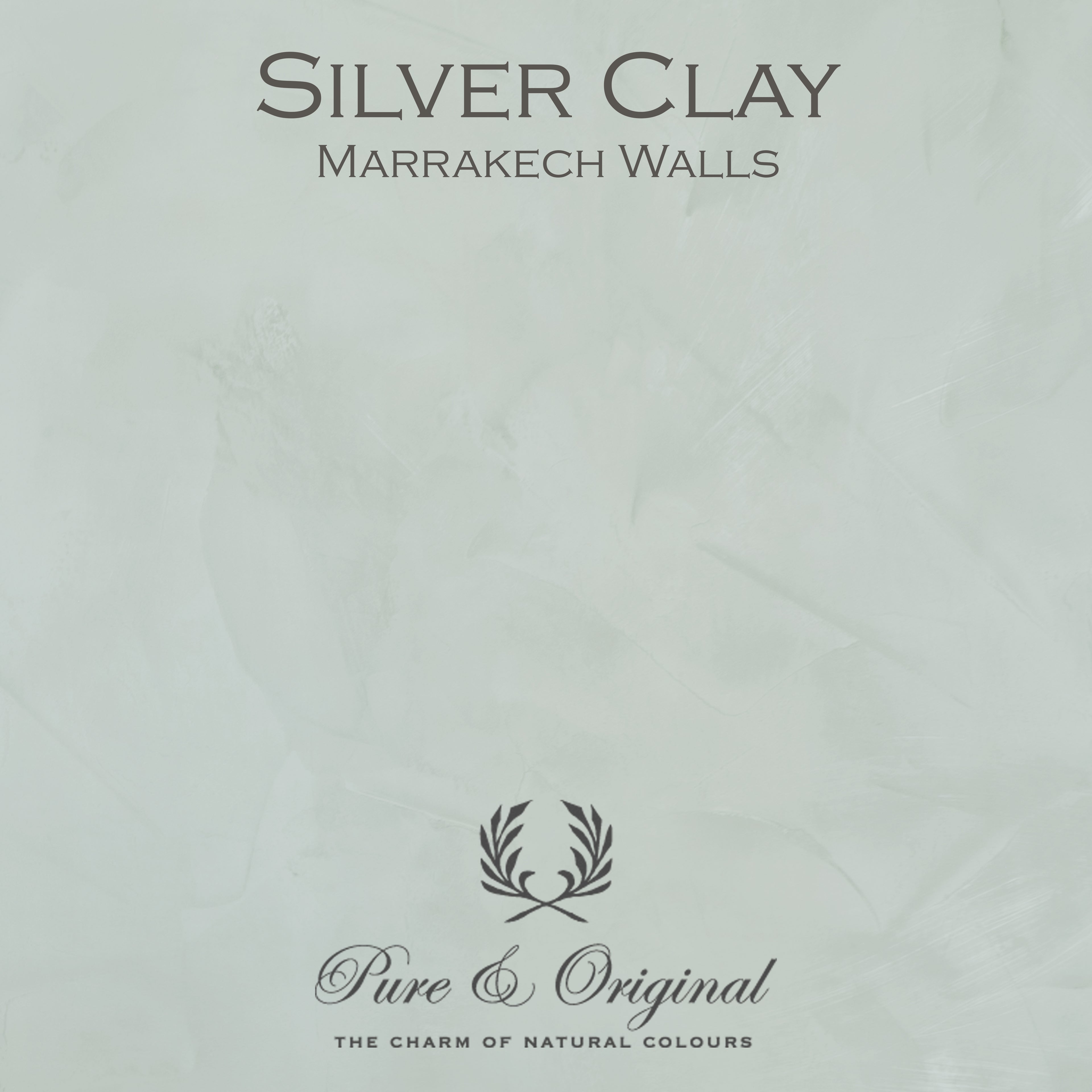 Pure & Original Marrakech Walls – Silver Clay