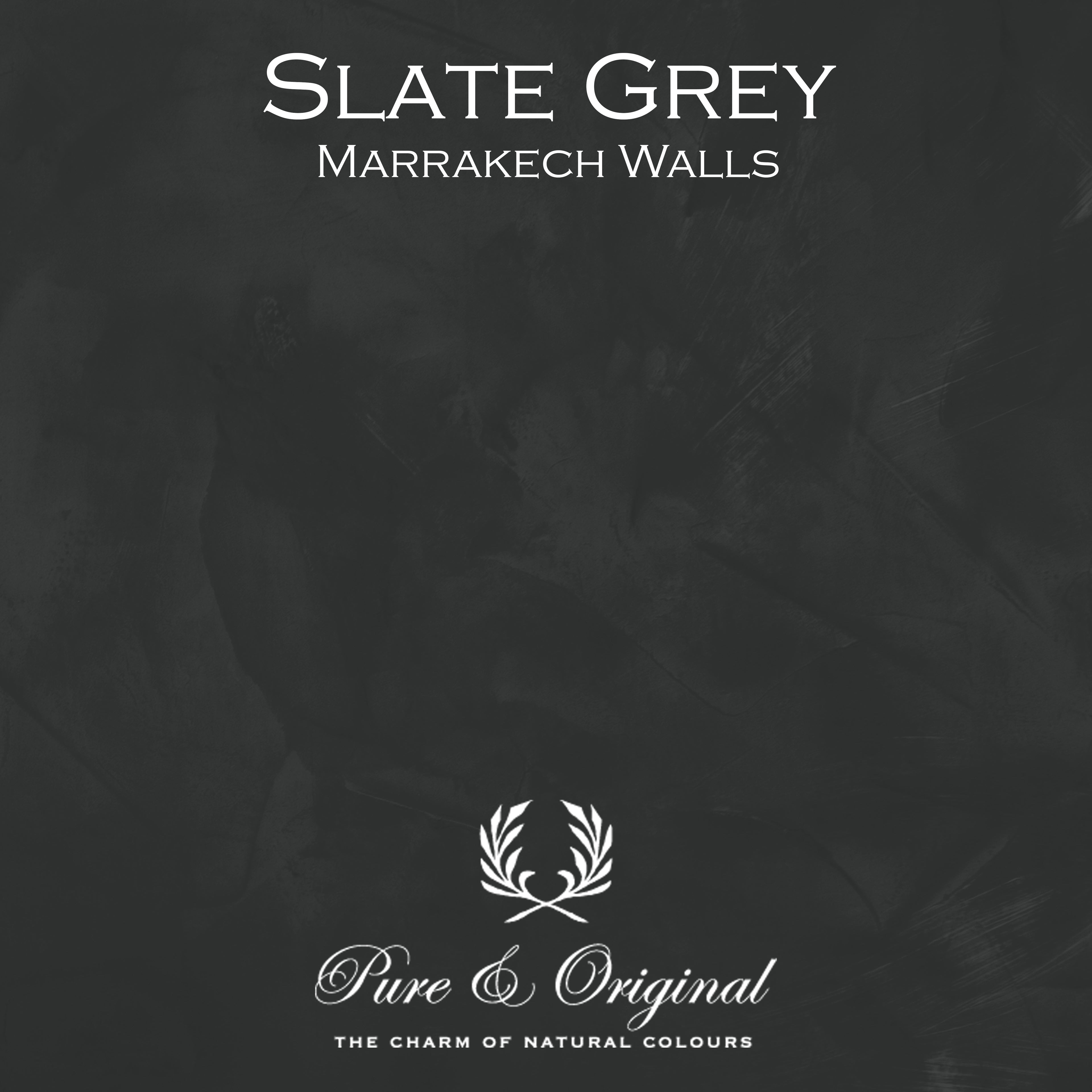 Pure & Original Marrakech Walls – Slate Grey
