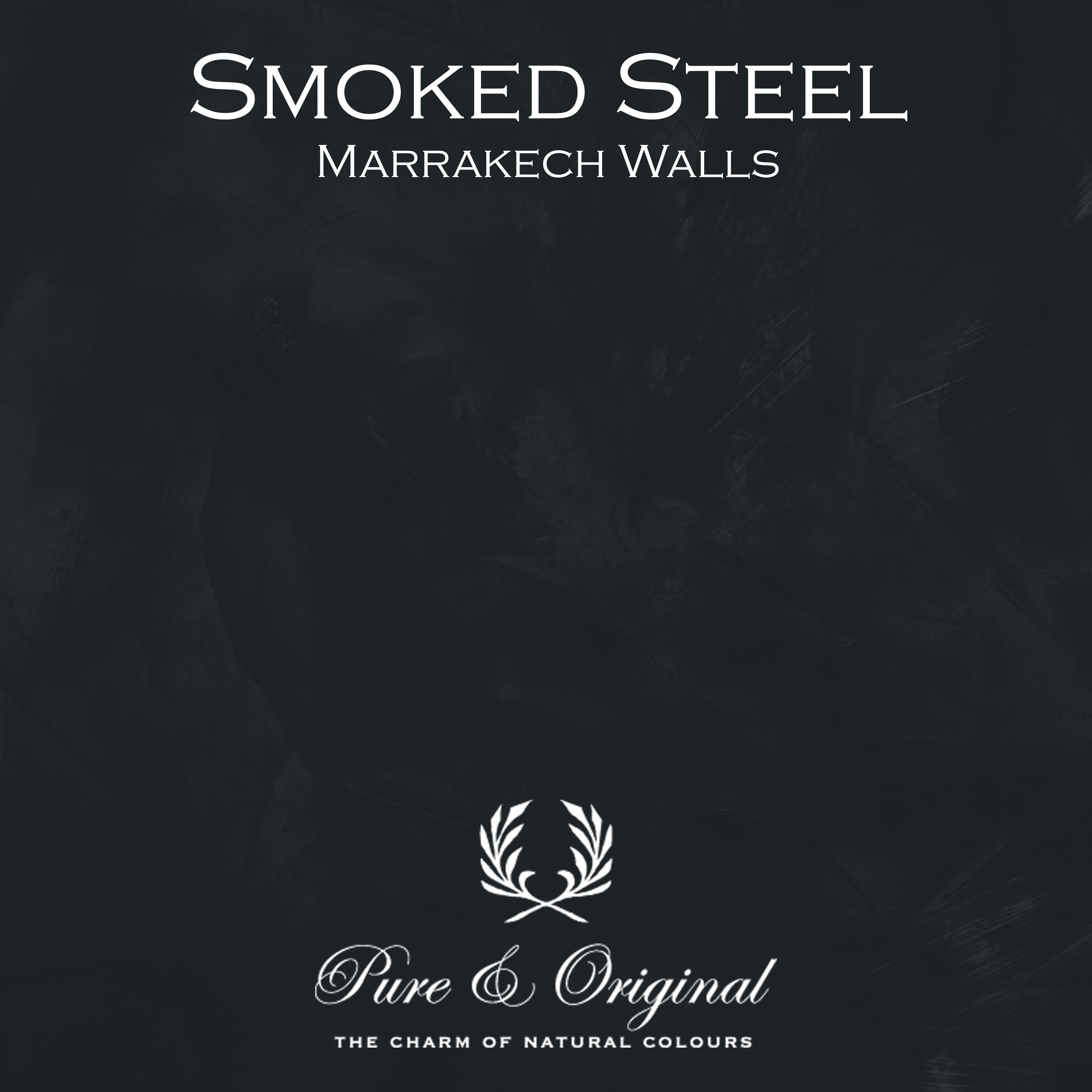 Pure & Original Marrakech Walls – Smoked Steel