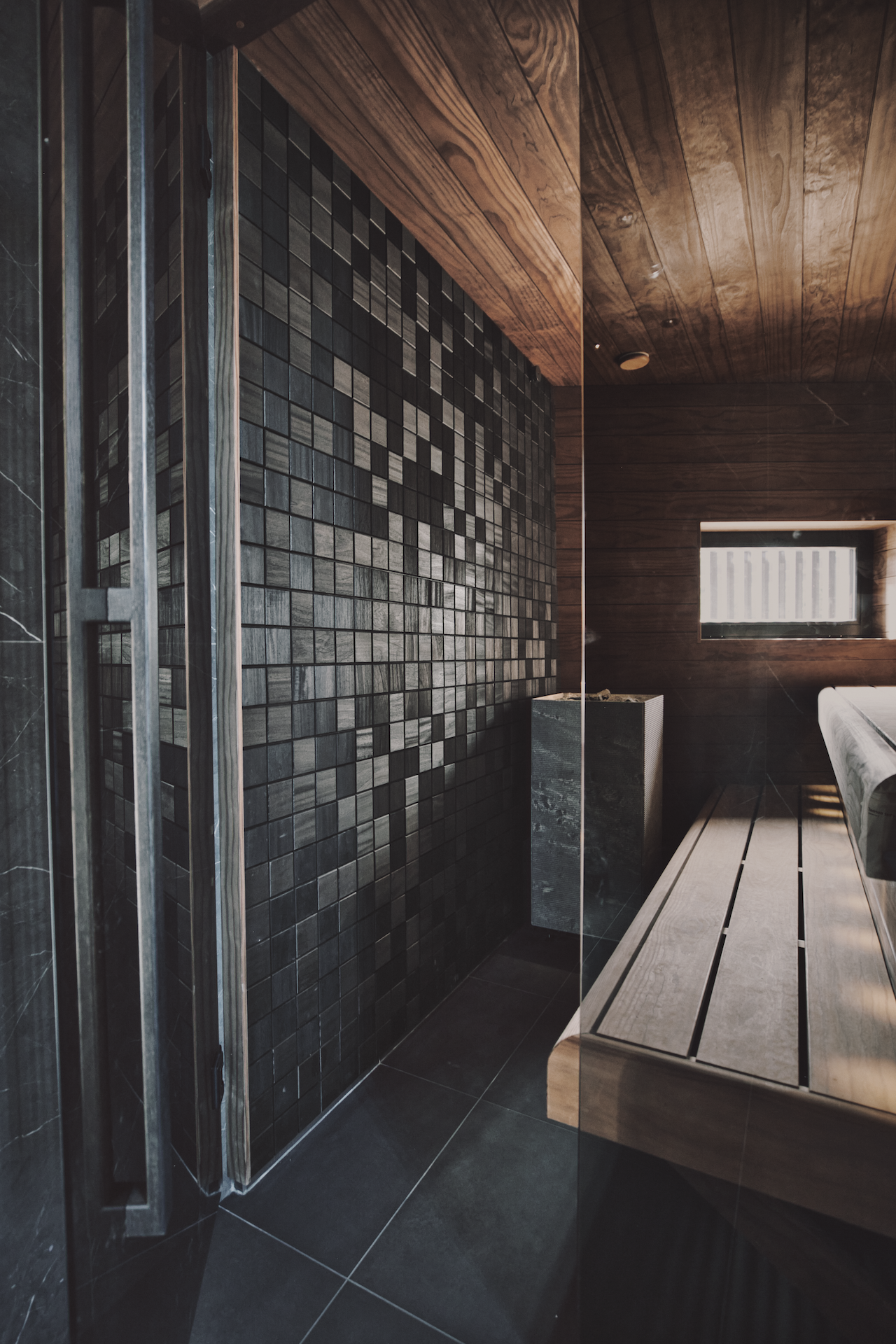 Väggpanel Square Black – Massivt trä | DecNord