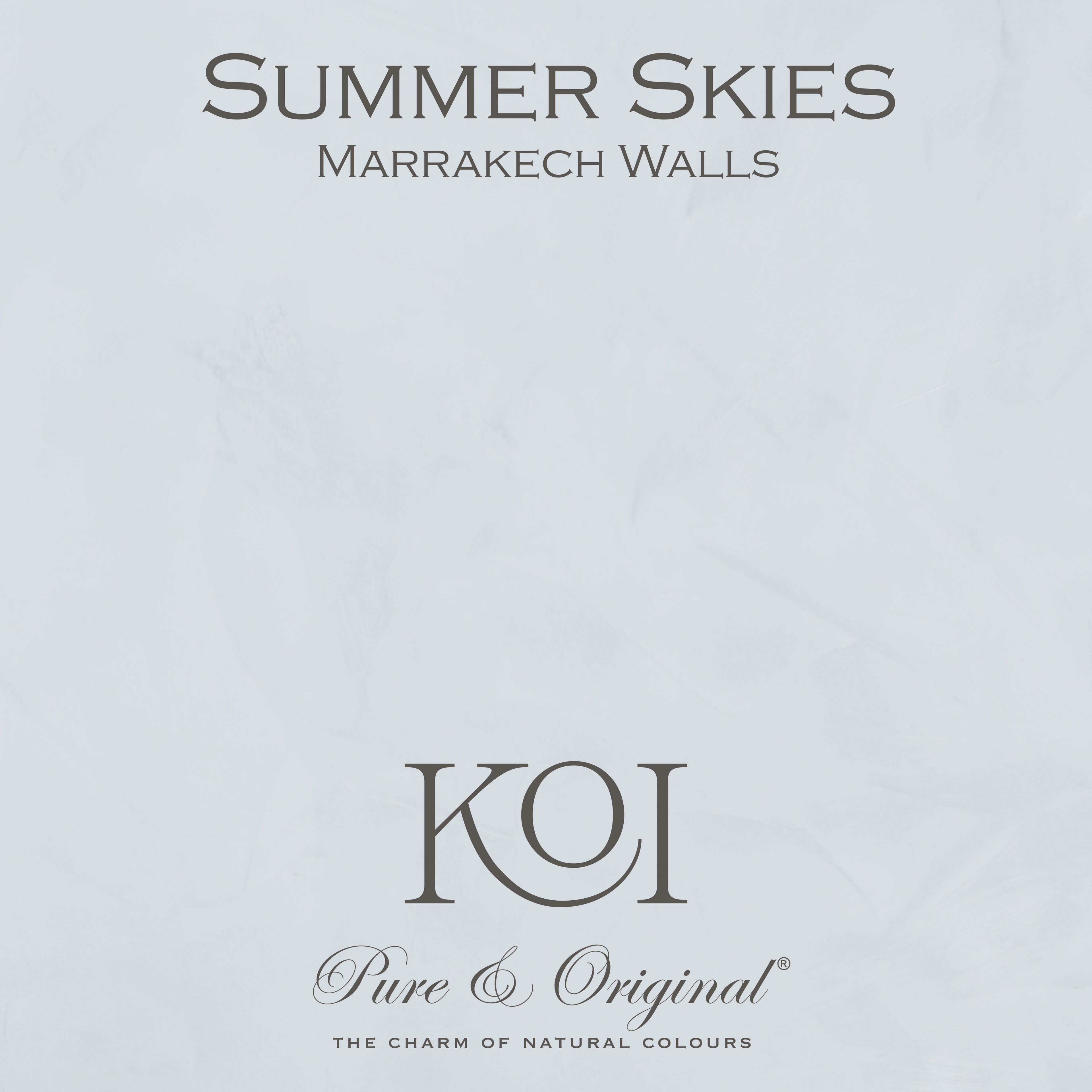 Pure & Original Marrakech Walls – Summer Skies