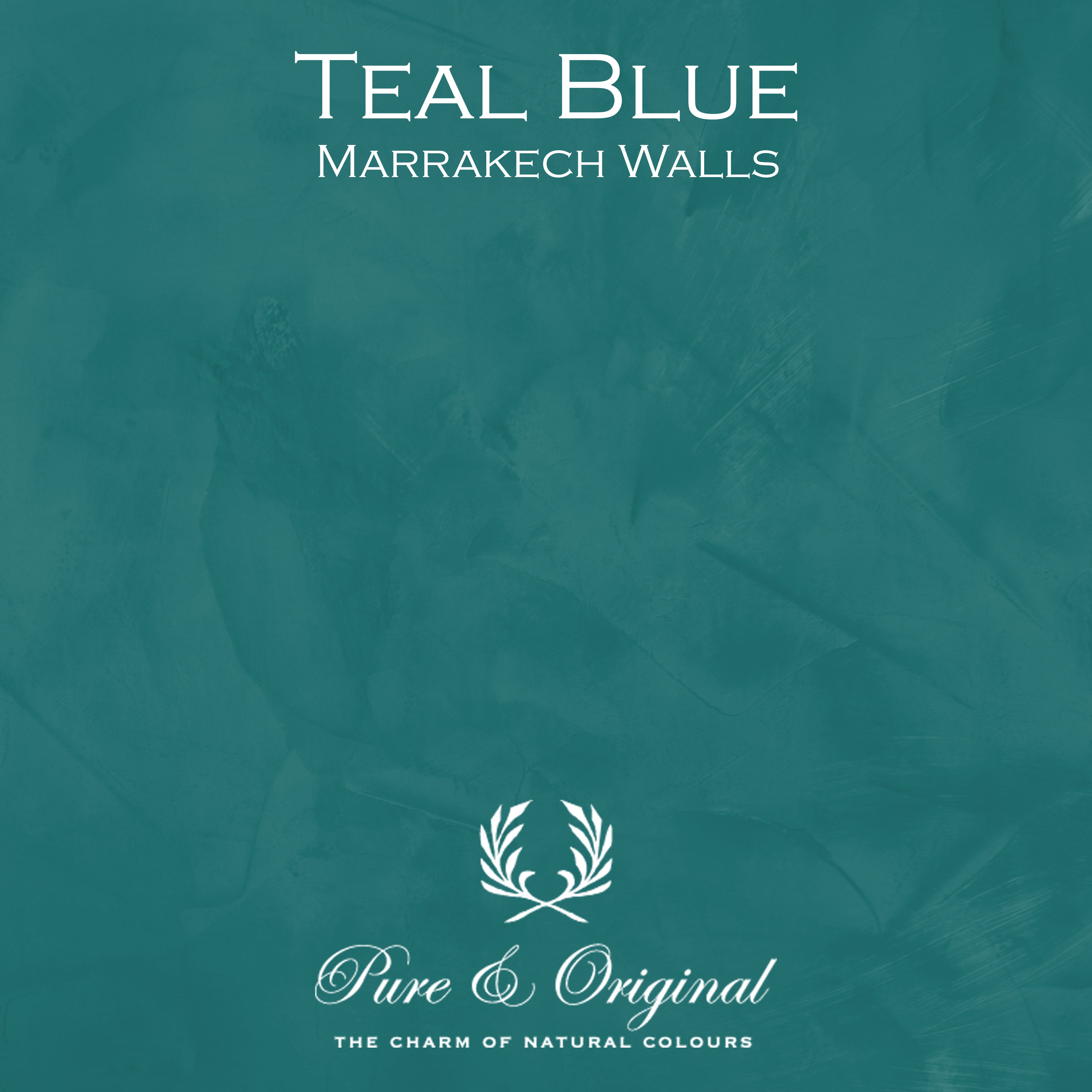Pure & Original Marrakech Walls – Teal Blue