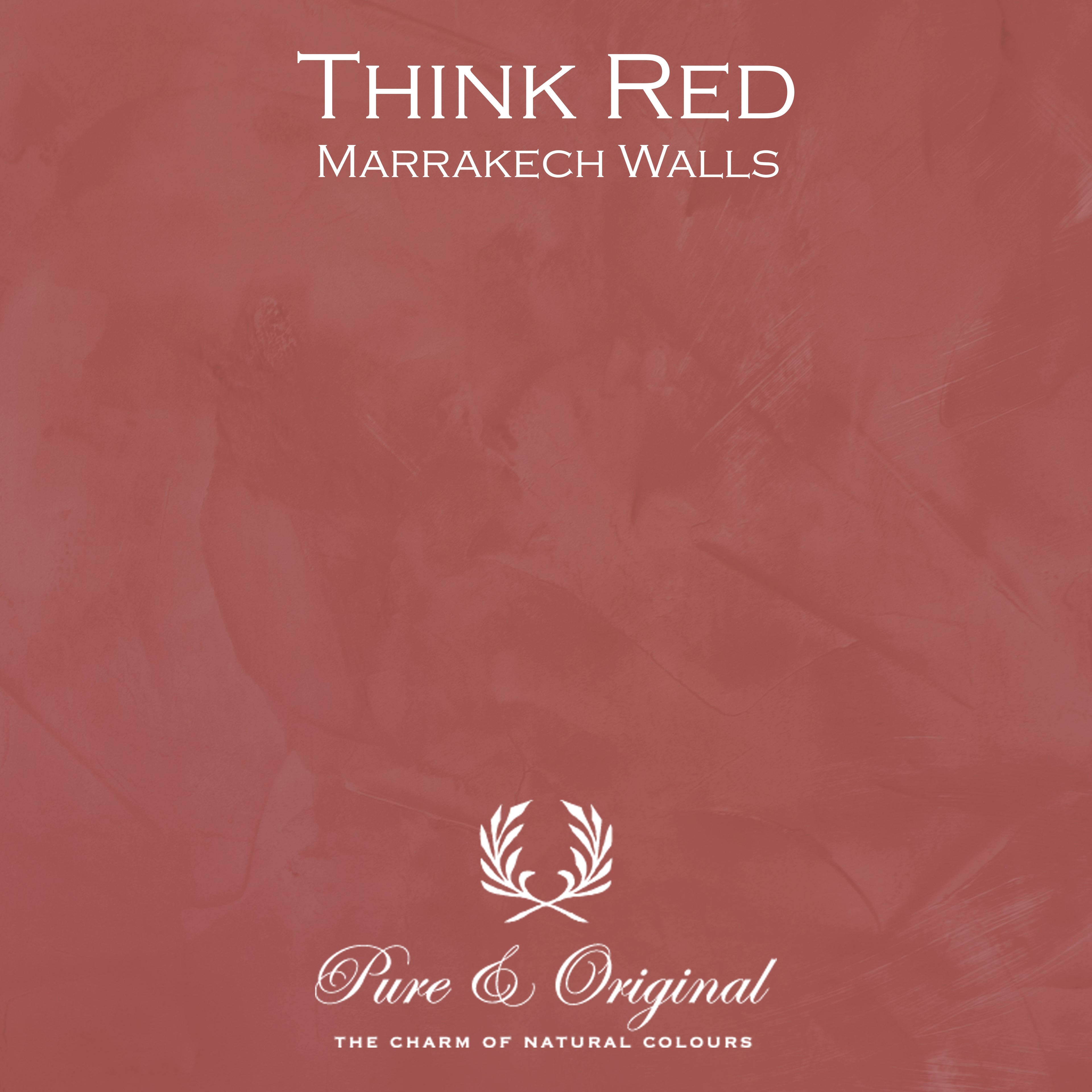 Pure & Original Marrakech Walls – Think Red
