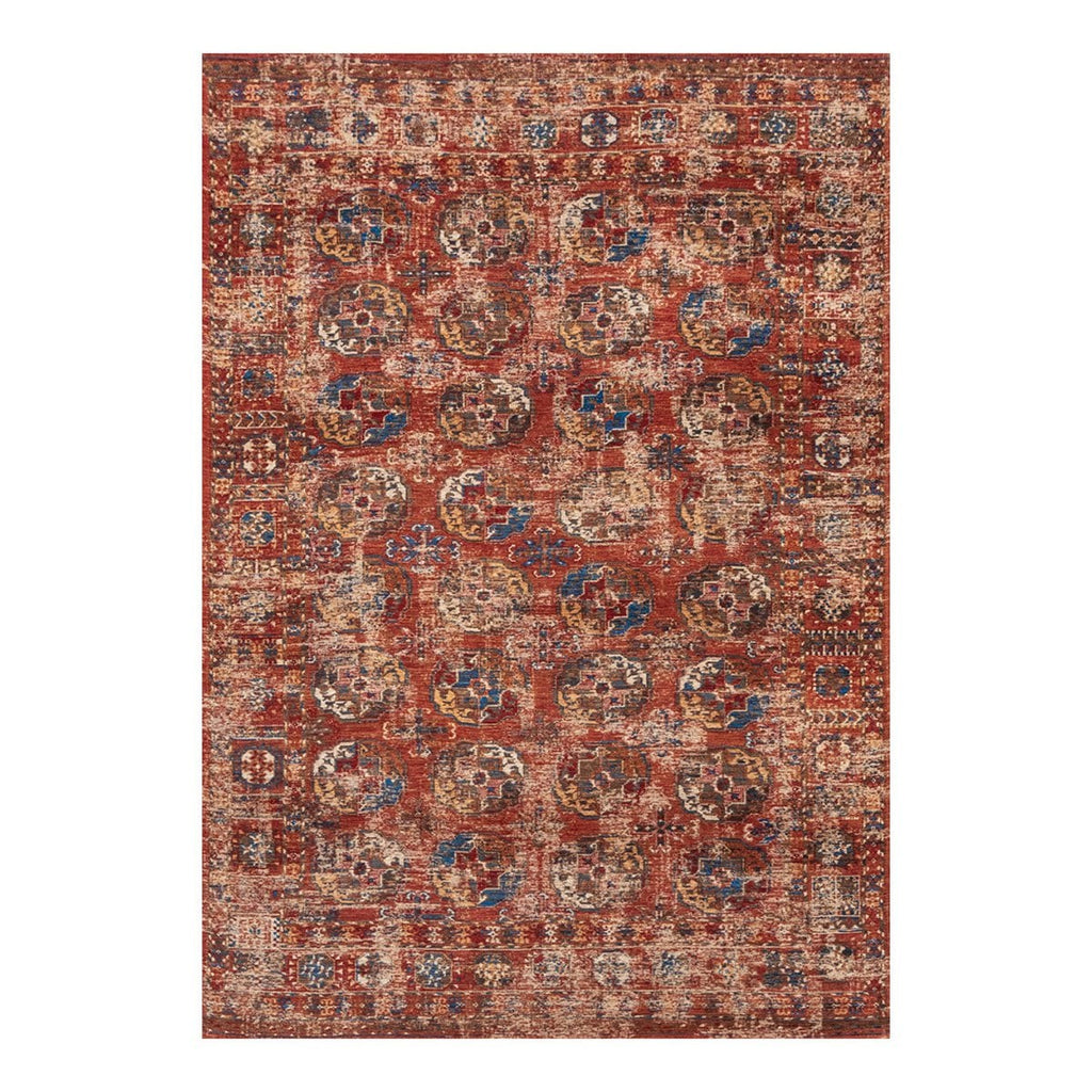 Eco Rug - Aksou - Röd matta