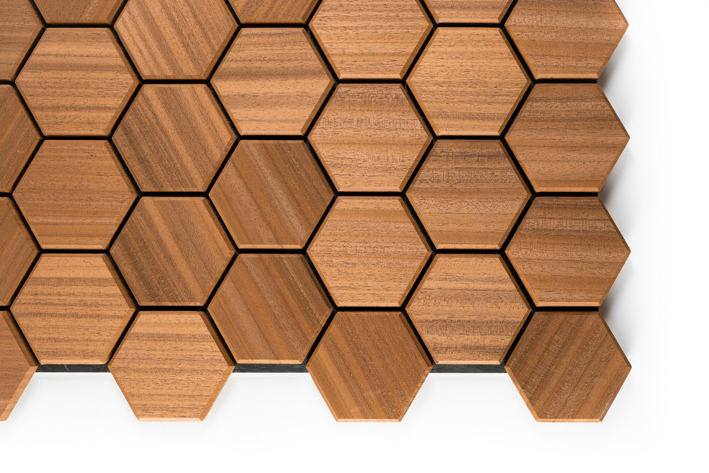 Väggpanel Hexa S Thermo – Massivt trä | DecNord