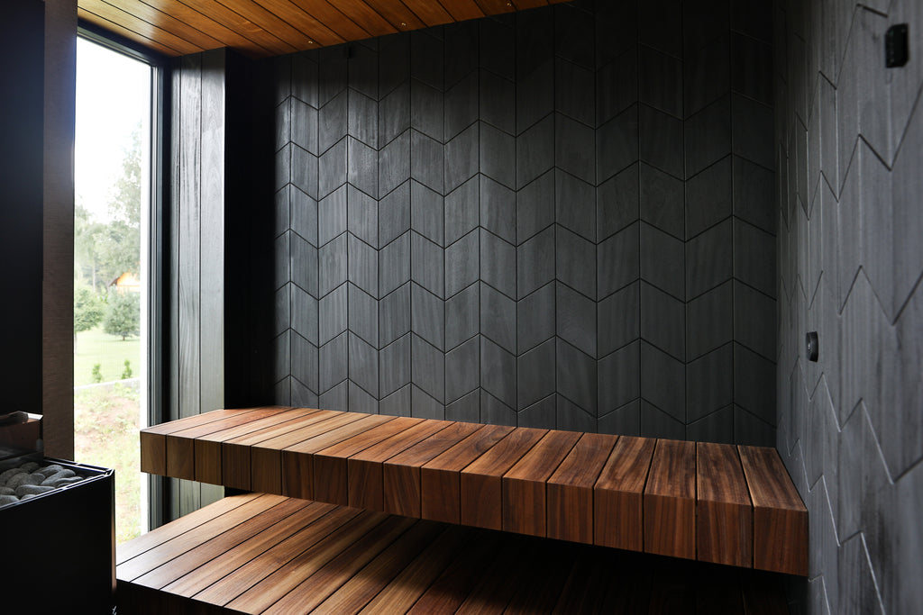 Väggpanel Athena Black – Massivt trä | DecNord