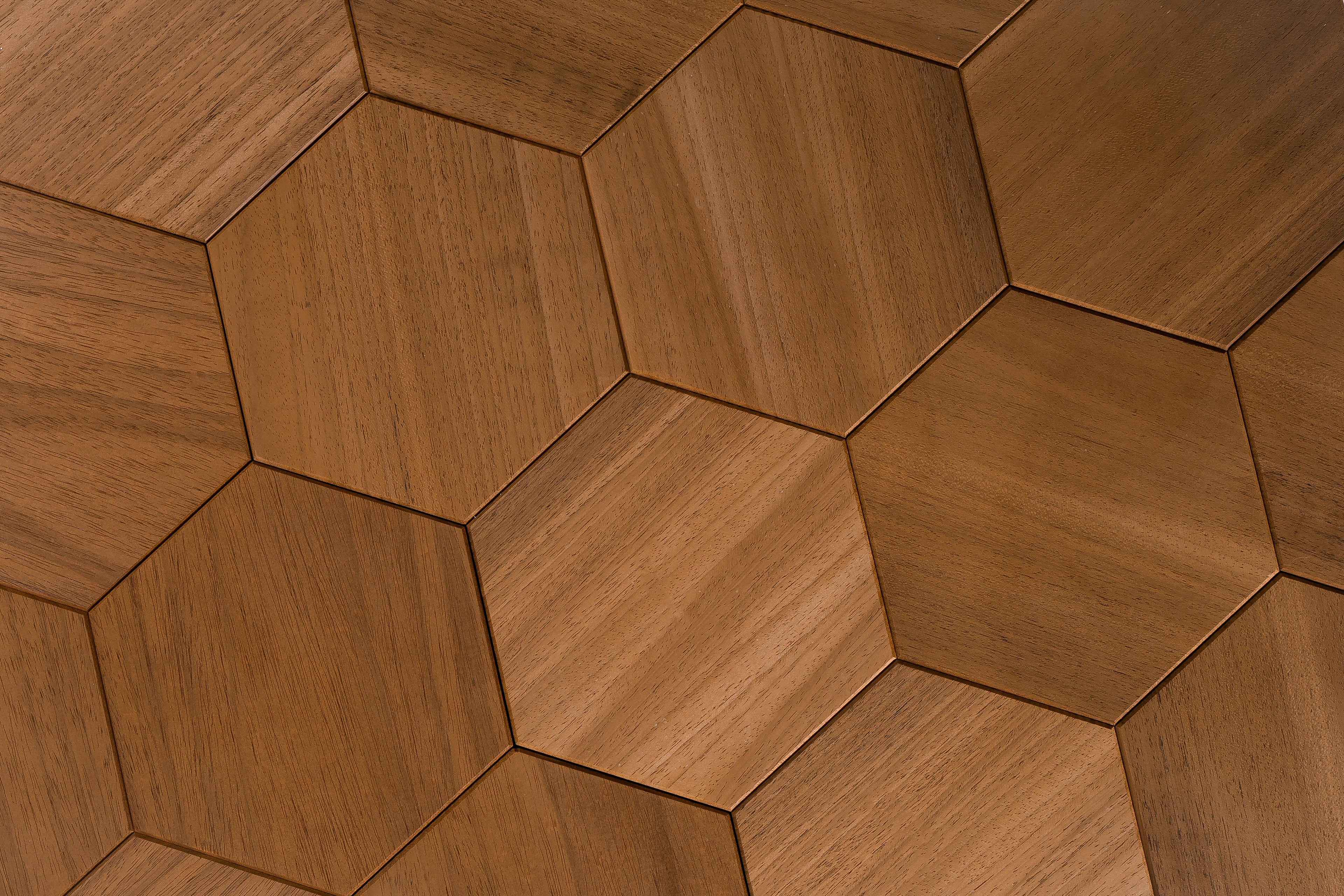 Väggpanel Hexa XL Thermo – Massivt trä | DecNord
