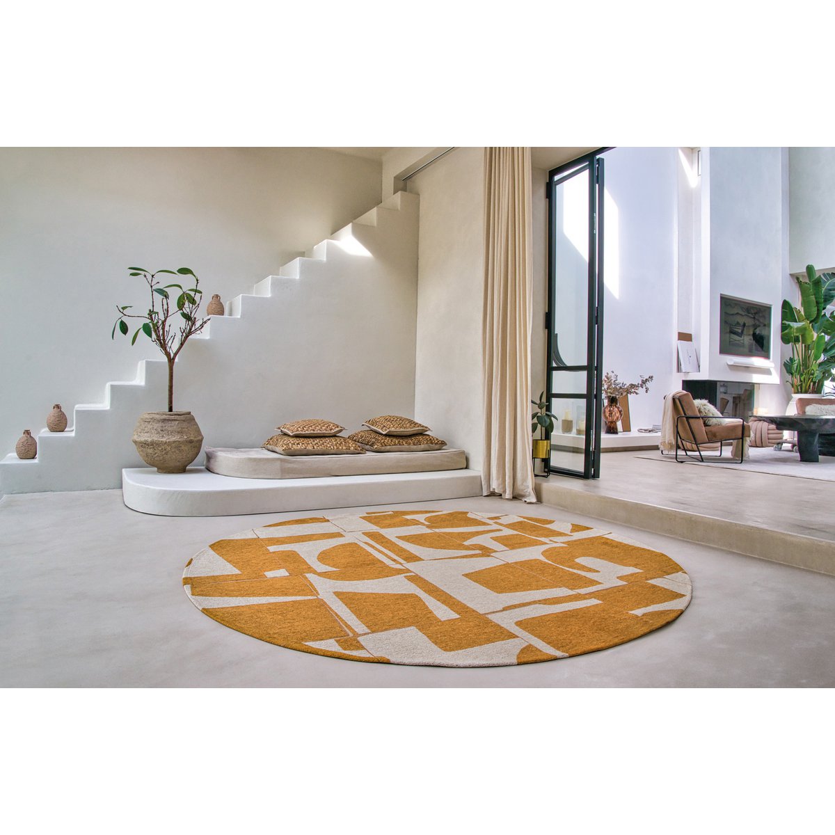 Eco Rug - Curry - Gul matta