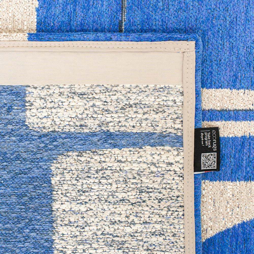 Eco Rug - Eco Rug – Campanula – Blå matta