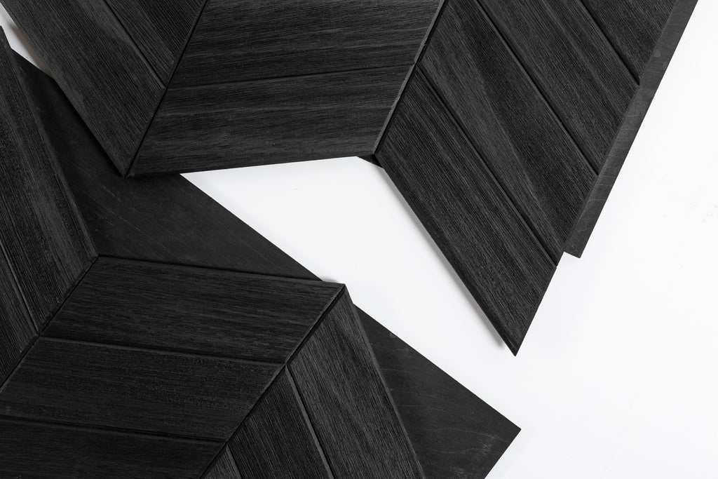 Väggpanel Bermuda Black – Massivt trä | DecNord