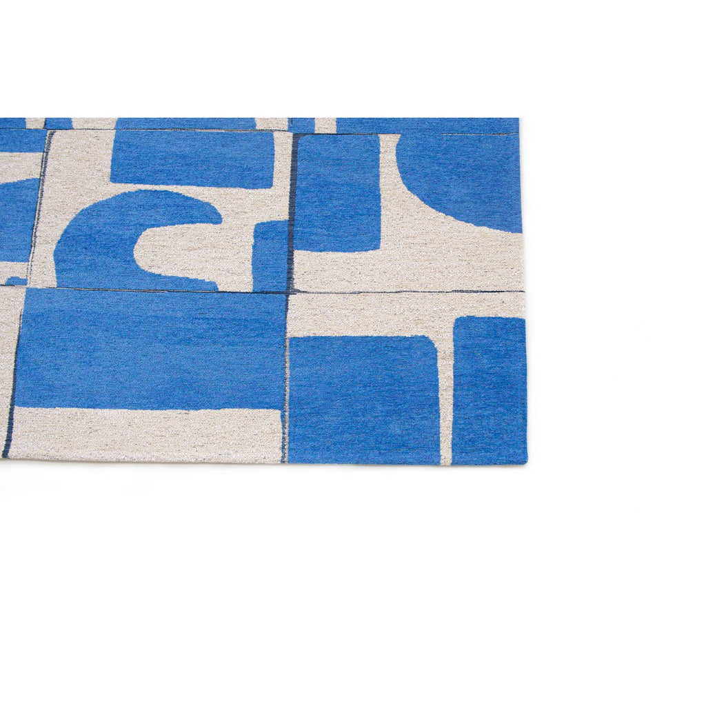 Eco Rug - Eco Rug – Campanula – Blå matta