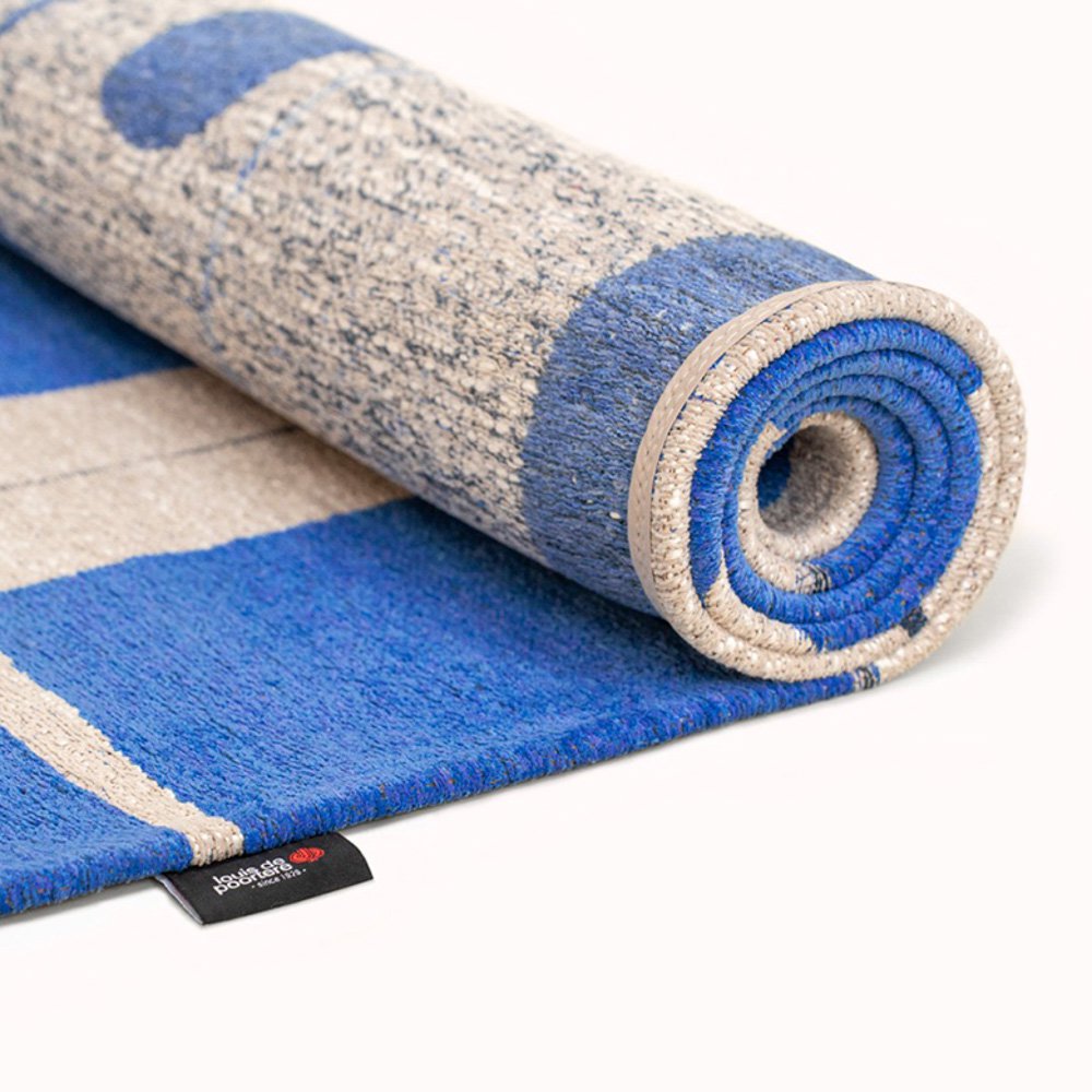 Eco Rug - Eco Rug – Campanula – Blå matta