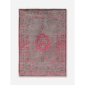 Eco Rug – Pink Flash – Mattan i grått och rosa