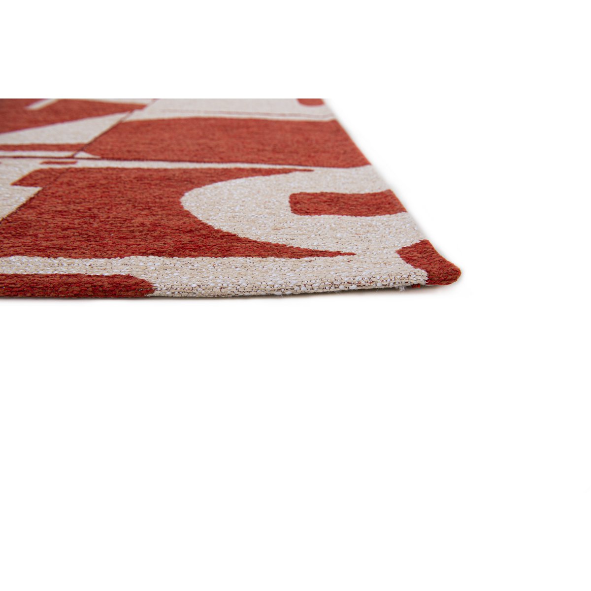 Eco Rug - Rust - Röd matta