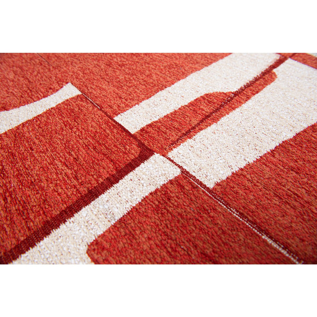 Eco Rug - Rust - Röd matta