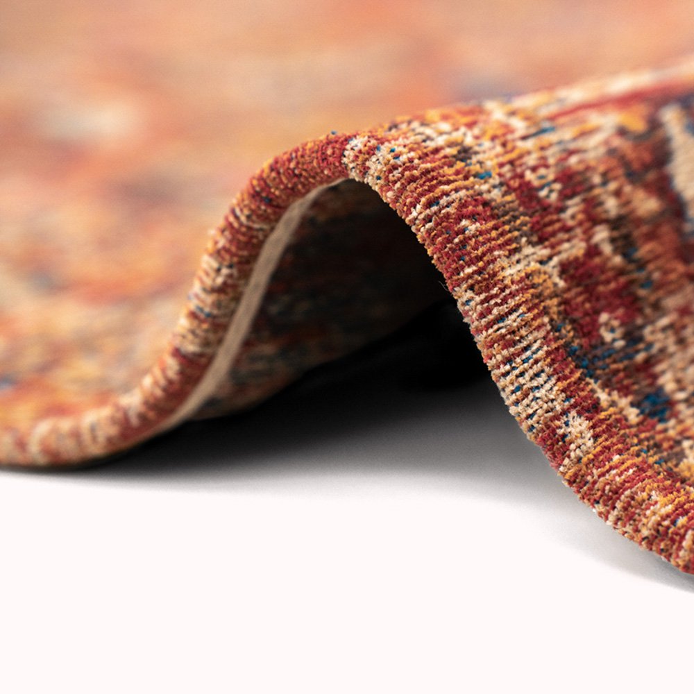 Eco Rug - Aksou - Röd matta