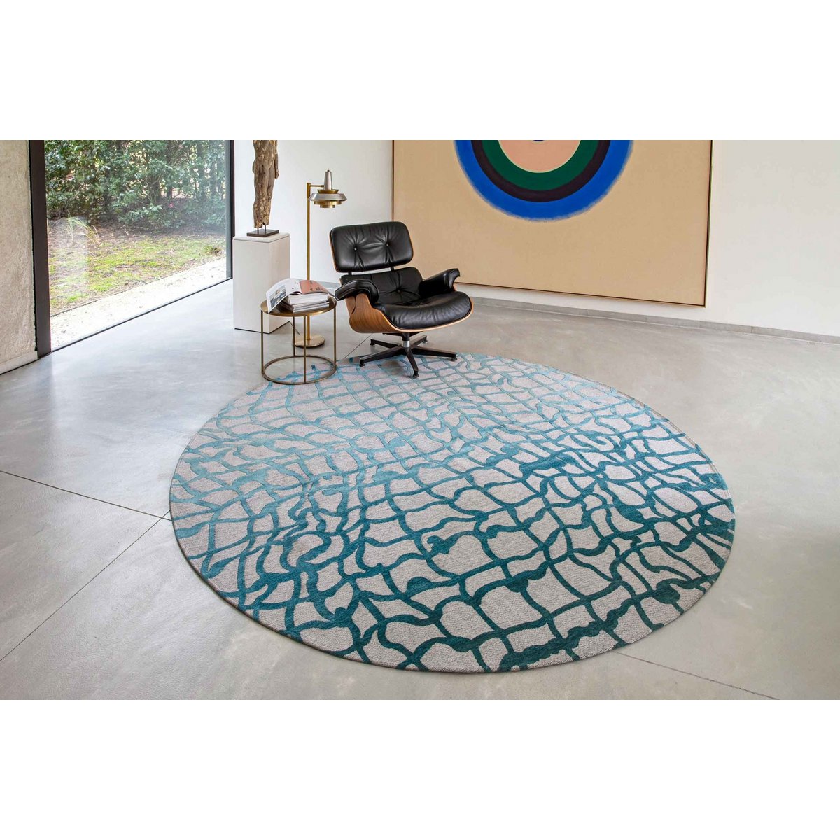 Eco Rug - Blue Marine - Blå matta