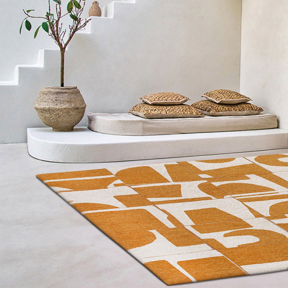Eco Rug - Curry - Gul matta